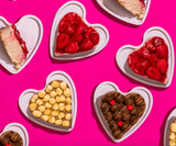 Valentines Day- Mini Heart Ice Cream Cake Trio Box