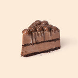 Belgian Chocolate ice Cream cake Slice