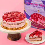 Strawberry Cheesecake Ice Cream Cake (1 Litre)